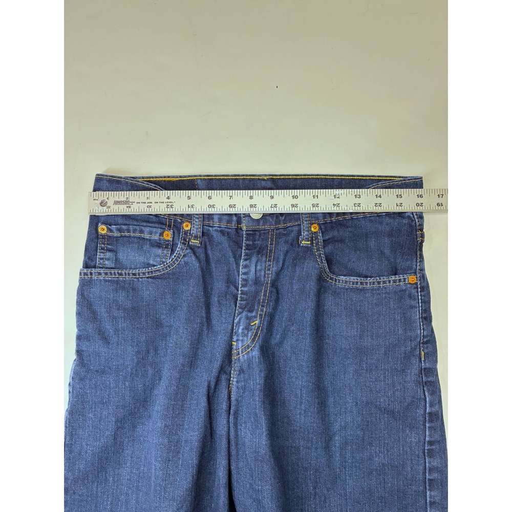 Sold. Levis 569 Loose Straight Denim Shorts Mens 31 Dark Wash - Picture 6 of 9
